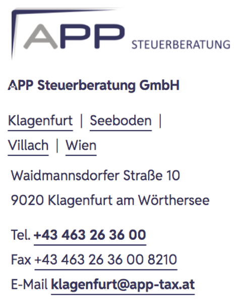APP Steuerberatung